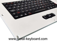 El USB PS2 construyó sólidamente el teclado industrial del metal con la disposición de la goma de silicona