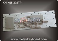 Metal el teclado industrial con el panel táctil, vándalo - teclado metálico de la resistencia