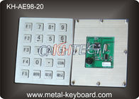 Interfaz industrial a prueba de vandalismo USB o PS2 del teclado del metal de 20 llaves