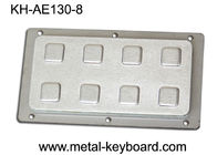 Acero inoxidable del panel trasero de las llaves IP65 8 del soporte de los telclados numéricos industriales del número