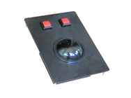 Botones modificados para requisitos particulares del metal 2 del negro del dispositivo de señalización del Trackball del soporte del panel de la resina