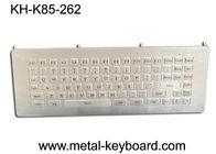 85 llaves construyeron sólidamente el teclado, teclado industrial del quiosco del metal del ordenador