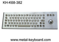 67 llaves construyeron sólidamente el teclado/el teclado de ordenador del metal con el Trackball del laser