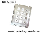 Telclado numérico del soporte del panel del metal con 12 llaves para el sistema del control de acceso
