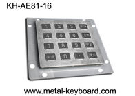 16 solución del montaje del panel trasero del teclado numérico del metal de la matriz del Usb Ps2 de las llaves