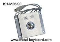 Ratón industrial rugoso del Trackball, IP65 Trackball del laser del metal de la prenda impermeable los 25MM