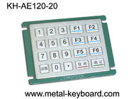 IP65 valoró el telclado numérico numérico de Digitaces del metal a prueba de agua en 5x4 llaves de la matriz 20