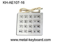 Telclado numérico del metal del quiosco del acero inoxidable de la interfaz USB con 16 llaves