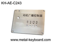 Telclado numérico adaptable del acero inoxidable del control de acceso con el montaje del panel superior