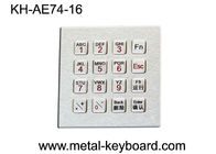 Teclado industrial del metal de las llaves IP65 16 con el telclado numérico funcional integrado de Digitaces