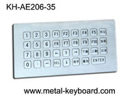 Alto teclado industrial de la PC de la confiabilidad IP65 con el material rugoso del metal