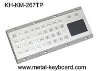 Teclado industrial con la almohadilla táctil, teclado construido sólidamente del soporte del panel del metal