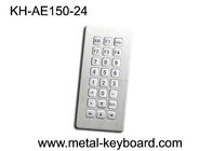 Telclado numérico rugoso a prueba de vandalismo en 24 llaves del botón, alto rendimiento del metal de la entrada/del quiosco