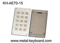 Teclado del soporte del panel del metal con anti - vandalismo, teclado mecánico impermeable