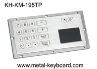 Teclado industrial numérico metálico con la prueba del polvo de las llaves del panel táctil 16