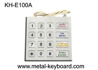 Telclado numérico resistente del metal del vándalo/telclado numérico metálico de Digitaces con multi - lengua