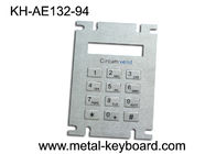 Telclado numérico modificado para requisitos particulares del soporte del panel del metal en la matriz 3x4 para la estación de servicio del LPG