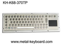 Teclado del soporte del panel de ordenador de los SS industriales a prueba de agua del teclado/del metal con el panel táctil