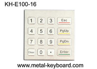 teclado numérico de acero inoxidable dominante del telclado numérico 16 impermeables rugosos del control de acceso 10mA