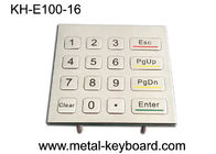 Telclado numérico anti del soporte del panel del quiosco del telclado numérico del metal del vándalo del número IP65 al aire libre