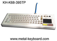 Disposición modificada para requisitos particulares panel táctil de escritorio construida sólidamente industrial del ordenador del metal del teclado