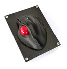 Ratón industrial material del Trackball de la resina + del plástico + del metal con el Trackball de la resina de los 39MM