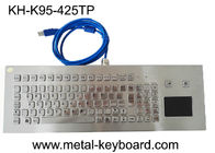 Teclado del acero inoxidable de la mesa IP65 de PS/2 USB