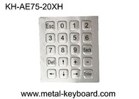 Telclado numérico a prueba de vandalismo del soporte del panel de la matriz de 20 llaves
