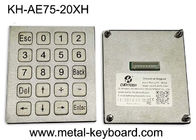 Telclado numérico a prueba de vandalismo del soporte del panel de la matriz de 20 llaves