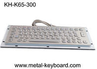 Viaje industrial del teclado 0.5m m del soporte del panel de IK10 USB 65Keys