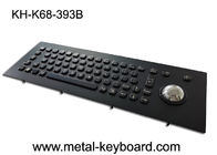 30min teclado de acero inoxidable del MTTR USB PS/2 con el Trackball