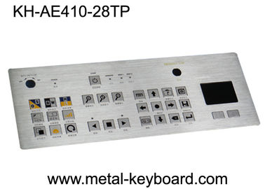 Teclado industrial impermeable del metal de los SS con el panel táctil, imagen colorida clasificada de llaves