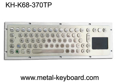 Metal el teclado de ordenador industrial con el teclado del panel táctil de 70 llaves