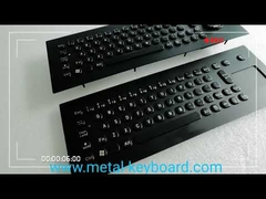 Teclado industrial de acero inoxidable a prueba de agua y resistente a la humedad