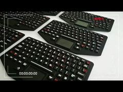 teclado de silicona industrial