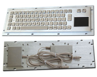 Teclado industrial a prueba de vandalismo del quiosco del ordenador con el soporte del panel del acero inoxidable