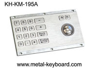 Anti metálico - teclado de Digitaces del quiosco del vándalo con tarifa integrada del Trackball IP65