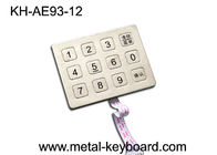 Teclado numérico dominante del metal del acero inoxidable 12 para vender el quiosco, telclado numérico del control de acceso