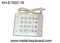 Telclado numérico a prueba de vandalismo con 16 llaves, puerto del quiosco del acero inoxidable de USB