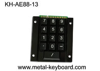 Telclado numérico rugoso numérico, telclado numérico del quiosco del acceso de 15 llaves del soporte del panel del metal