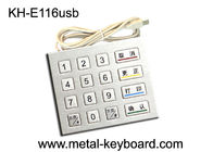 Telclado numérico rugoso del quiosco del acceso del metal del USB con 16 llaves en la matriz 4x4