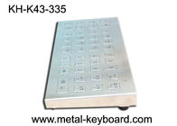 IP65 teclado construido sólidamente tarifa para el quiosco de carga, teclado del acero inoxidable