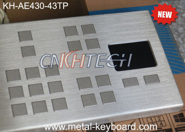 Teclado industrial resistente del vándalo con el panel táctil/la precisión grande del teclado del soporte del panel de las llaves