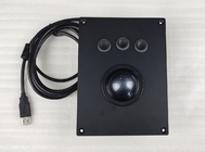 Ratón Trackball negro de tamaño grande de 60 mm para aplicaciones industriales - Rendimiento confiable