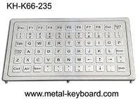 llaves de acero inoxidables rugosas del soporte 66 del panel del teclado 800dpi de 20mA PS2