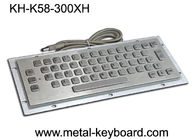 IP65 llaves montadas el panel del teclado 58 durables para la máquina expendedora del boleto del CNC del quiosco