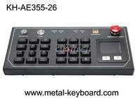 El plástico abotona el teclado construido sólidamente el panel del metal IP54