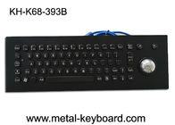 30min teclado de acero inoxidable del MTTR USB PS/2 con el Trackball
