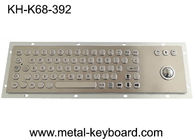 Teclado industrial de la PC de PS2 USB IP65, teclado del Trackball del laser de la compra y venta de acciones 25m m