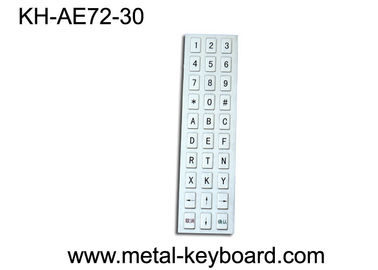 30 llaves IP65 antis - teclado del quiosco del vándalo para el sistema de mina industrial